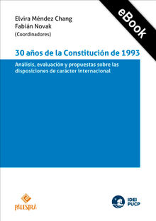 30 aos de la Constitucin de 1993.  Fabin Novak