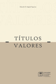 Ttulos Valores.  Eduardo Rafael Figueroa Salgado