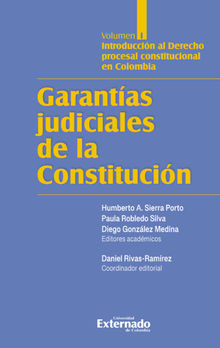 Garantas judiciales de la Constitucin Tomo I.  Autores varios