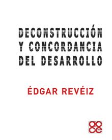  Deconstruccin y concordancia del desarrollo.  Ediciones Aurora