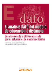 El anlisis DAFO del modelo de educacin a distancia.  Antonio Jess Acevedo Blando