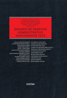 Anuario de Derecho Administrativo sancionador 2023.  Manuel Rebollo Puig