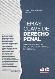 Temas clave de Derecho penal.  Vicenta Cervell Donderis