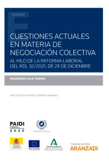 Cuestiones actuales en materia de negociacin colectiva.  Francisco Vila Tierno