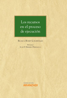 Los recursos en el proceso de ejecucin.  Blanca Bonet Loscertales