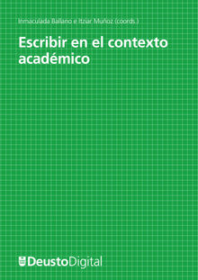 Escribir en el contexto acadmico.  Itziar Muoz