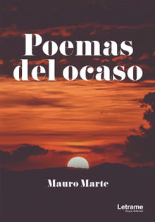 Poemas del ocaso.  Mauro Marte