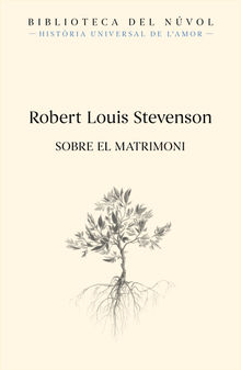 Sobre el matrimoni.  Robert Louis Stevenson