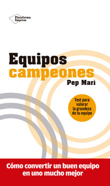 Equipos campeones.  Pep Mar