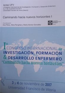I Congreso internacional de investigacin, formacin & desarrollo enfermero.  Mariana Alina Renghea