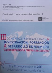 III Congreso internacional de investigacin, formacin & desarrollo enfermero.  Alina Renghea