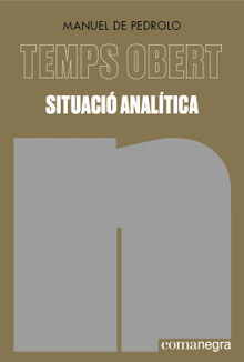 Situaci analtica.  Manuel de Pedrolo