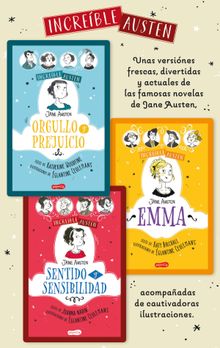 E-Pack HARPERKIDS Increble Austen.  Varias Autoras