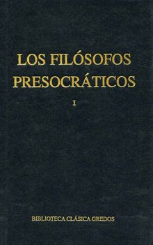 Los filsofos presocrticos I.  Victoria E. Juli