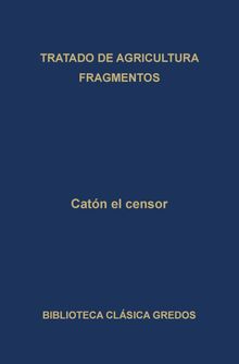 Tratado de agricultura. Fragmentos..  Juan Martos Fernndez