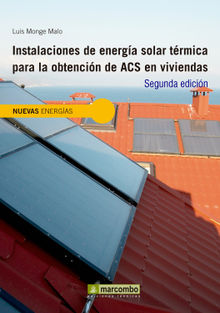 Instalaciones de energa solar trmica para la obtencin de ACS en viviendas.  Lus Monge Malo