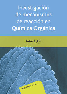Investigacin de mecanismos de reaccin en qumica orgnica.  Ricardo Granados Jarque