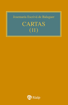 Cartas II (bolsillo, rstica).  Josemara Escriv de Balaguer