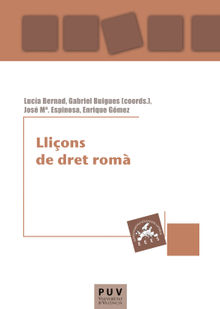 Llions de dret rom.  Lucia Bernad Segarra