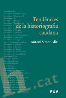 Tendncies de la historiografia catalana.  Antoni Simon i Tarrs