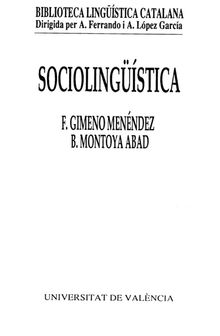 Sociolingstica.  Brauli Montoya Abad