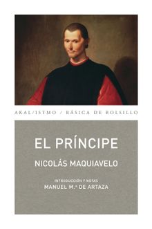 El Prncipe.  Nicols Maquiavelo