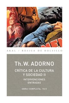 Crtica de la cultura y sociedad II.  Jorge Navarro