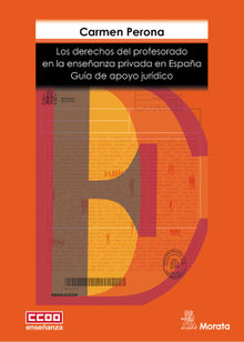 Los derechos del profesorado en la enseanza privada en Espaa.  Carmen Perona Mata