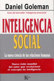 Inteligencia social.  David GONZLEZ RAGA