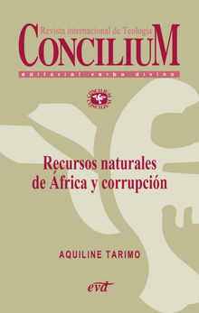 Recursos naturales de frica y corrupcin. Concilium 358 (2014).  Aquiline Tarimo