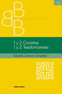 1 y 2 Corintios. 1 y 2 Tesalonicenses.  Eduardo Crdova Gonzlez