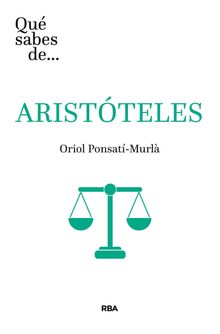 Introduccin a Aristteles.  Oriol Ponsat-Murl