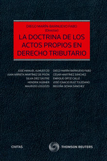La doctrina de los actos propios en Derecho Tributario.  Diego Marn-Barnuevo Fabo