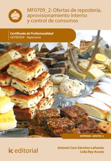 Ofertas de repostera, aprovisionamiento interno y control de consumos. HOTR0509.  Lidia Rey Acosta