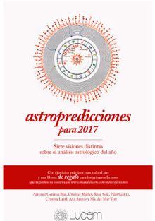 Astropredicciones para 2017.  Rosa Sol