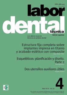 Labor Dental Tcnica Vol.22 Mayo 2019 n4.  Eee Labor Dental