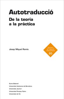 Autotraducci.  Josep Miquel Ramis