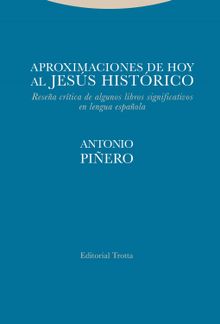 El Jess histrico. Otras aproximaciones.  Antonio Piero