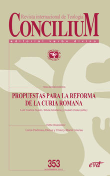 Propuestas para la reforma de la Curia romana. Concilium 353 (2013).  Joo J. Vila-Ch