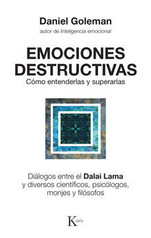 Emociones destructivas.  Fernando Mora Zahonero