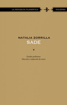 Sade.  Natalia Zorrilla