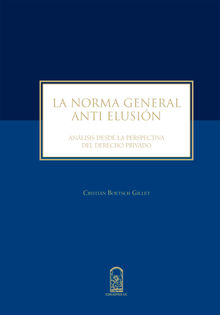 La norma general anti elusin.  Cristin Boetsch Gillet