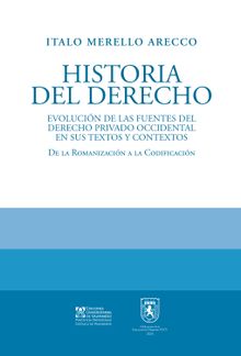 Historia del Derecho.  Italo Merello Arecco