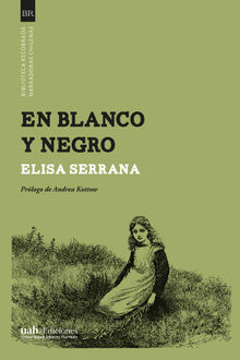 En blanco y negro.  Elisa Serrana