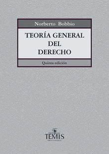 Teora general del derecho.  Norberto Bobbio