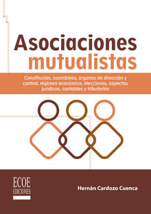 Asociaciones mutualistas.  Ecoe Ediciones