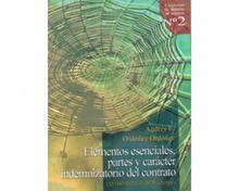 Elementos esenciales : partes y carcter indemnizatorio del contrato.  Andrs Eloy Ordez Ordez