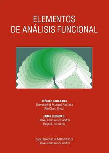 Elementos de anlisis funcional.  Jaime Lesmes