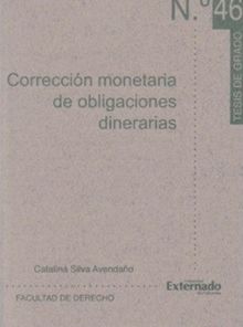 Correccin monetaria de obligaciones dinerarias.  Catalina Silva Avedao