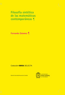 Filosofa sinttica de las matemticas contemporneas.  Fernando Zalamea